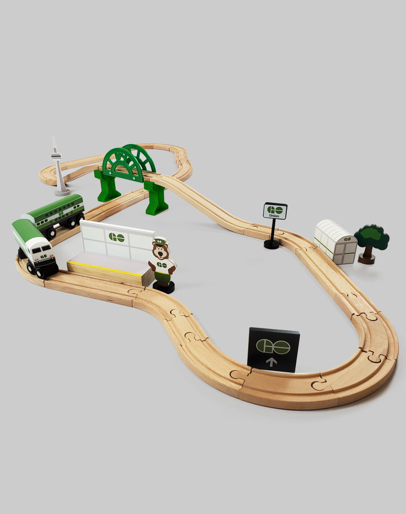 Wooden GO Toy Train Set | The Metrolinx Shop